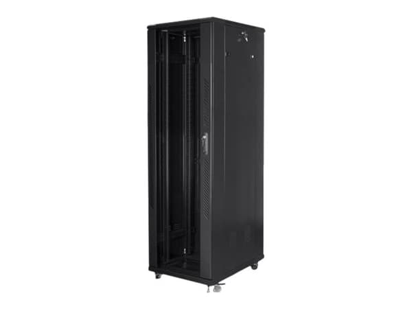 Lanberg - Rack skåp - svart, RAL 9004 - 42U - 19"