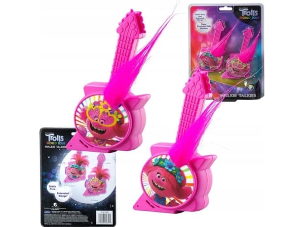 ekids Walkie Talkie Trolls 2 (range up to 150m in ideal conditions) TR-207 eKids