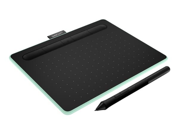 Wacom Intuos Creative Pen Small - Digitaliserare - 15.2 x 9.5 cm - elektromagnetisk - 4 knappar - trådlös, kabelansluten - USB, Bluetooth - pistaschg