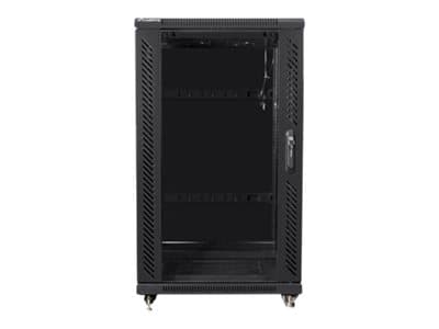 Lanberg - Rack skap - svart, RAL 9004 - 22U - 19"