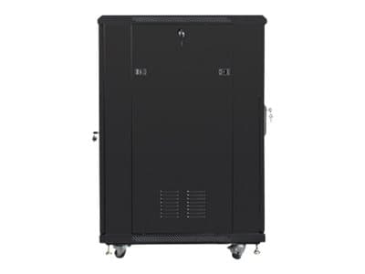 Lanberg - Rack skap - svart, RAL 9004 - 22U - 19"