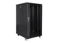Miniatyrbilde 2 av 5: Lanberg - Rack skap - svart, RAL 9004 - 22U - 19"