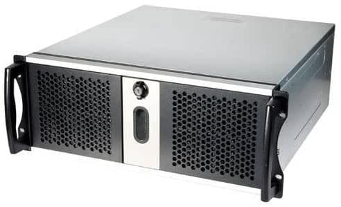 Chenbro RM42300F1 musta/hopea USB 3.0 - Alusta - ATX