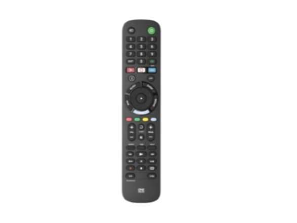 One For All TV Replacement Remotes Sony-television vaihtokaukosäädin, TV, IR Langaton, Painikkeiden painaminen, Musta