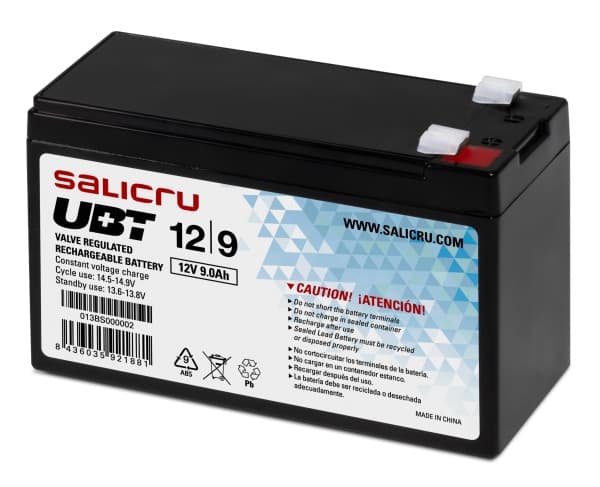 SALICRU UBT 12/9 - UPS-batteri - 1 x batteri - Bly-syra - 9 Ah