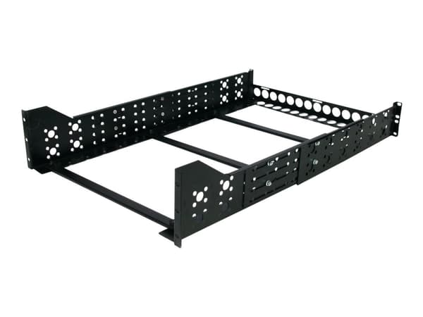 StarTech.com 3U Universal Server Rack Rails - TAA Compliant Fixed Mounting Rails - 19" Adjustable Depth Rack Mount Rails (UNIRAILS3U) - Rackskena - s