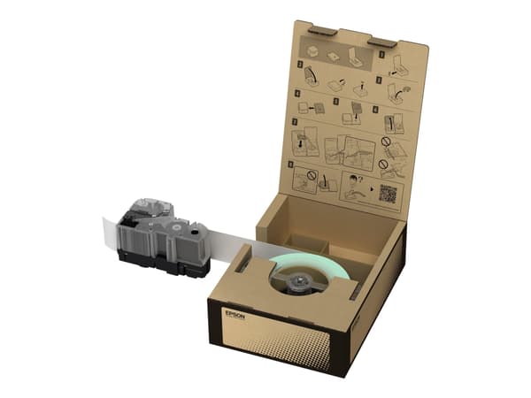Epson BR-ST32WB-E, Musta valkoisella, Japani, 3,2 cm, 1 kpl, 5 kpl