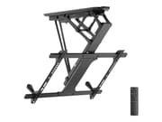 Maclean TV bracket electric ceiling Maclean MC-880 for inclined walls 32 "-70" 35kg max remote control max VESA 600x411