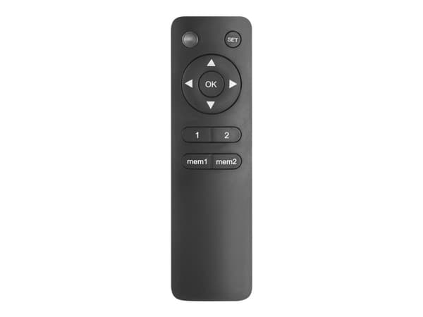 Maclean MC-880 - Brakett - motorisert - for flatpanel - metall - svart - skjermstørrelse: 32"-70" - takmonterbar