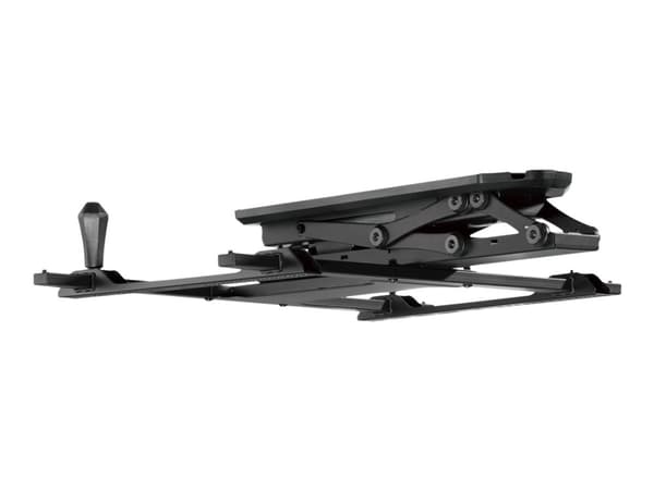 Maclean MC-880 - Brakett - motorisert - for flatpanel - metall - svart - skjermstørrelse: 32"-70" - takmonterbar
