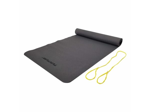 Tunturi 14TUSYO031, Kestomuovinen elastomeeri, Antrasiitti, Musta, Yksivärinen, 630 mm, 1810 mm, 3 mm
