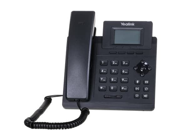 Yealink SIP-T30P - VoIP-telefon - 5-veis anropskapasitet - SIP, SIP v2, SRTP - klassisk grå