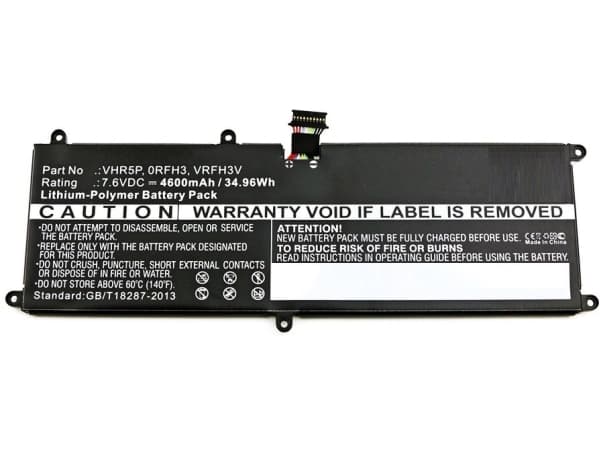 CoreParts - Batteri til bærbar PC - litiumpolymer - 4600 mAh - 35 Wh - svart - for Dell Latitude 5175 2-in-1, 5179