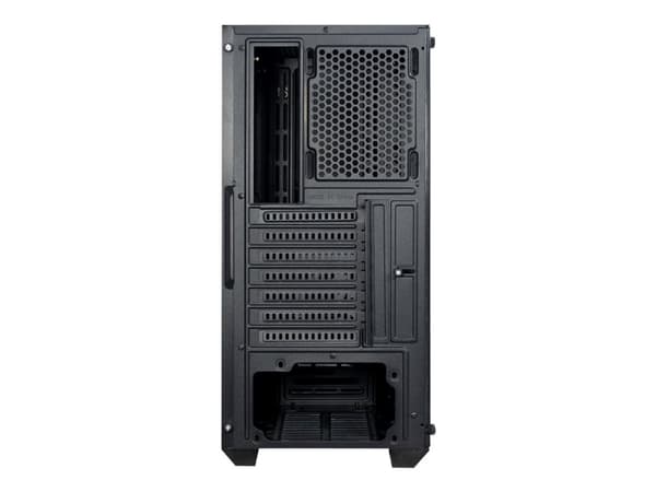 Inter-Tech IT-3303 Hornet - Tower spel - ATX - genomskinlig sidopanel (akryl) - ingen strömförsörjning (ATX) - USB/ljud