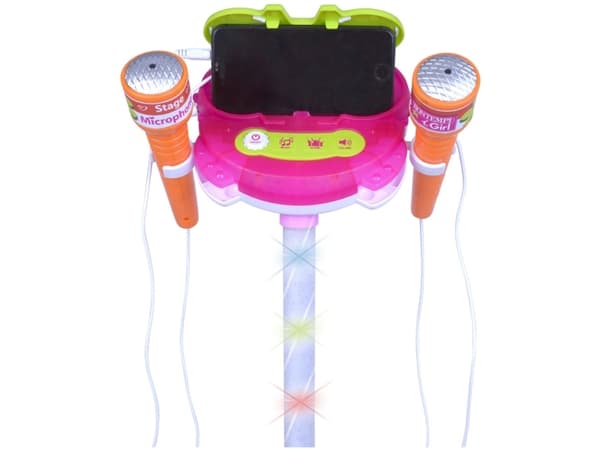 Bontempi 40 1471, Leksaksmikrofon, 3 År, AA, 495 g, Rosa