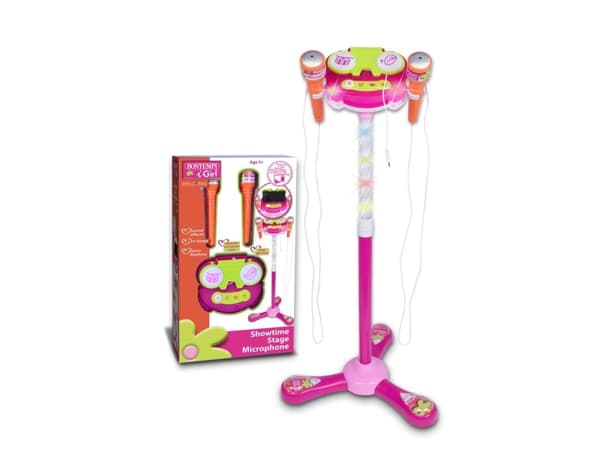 Bontempi 40 1471, Leksaksmikrofon, 3 År, AA, 495 g, Rosa