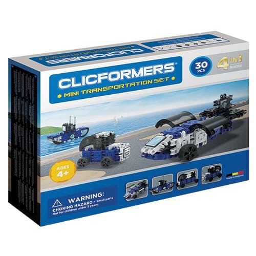 Clicformers - 4in1 DIY Transportation set