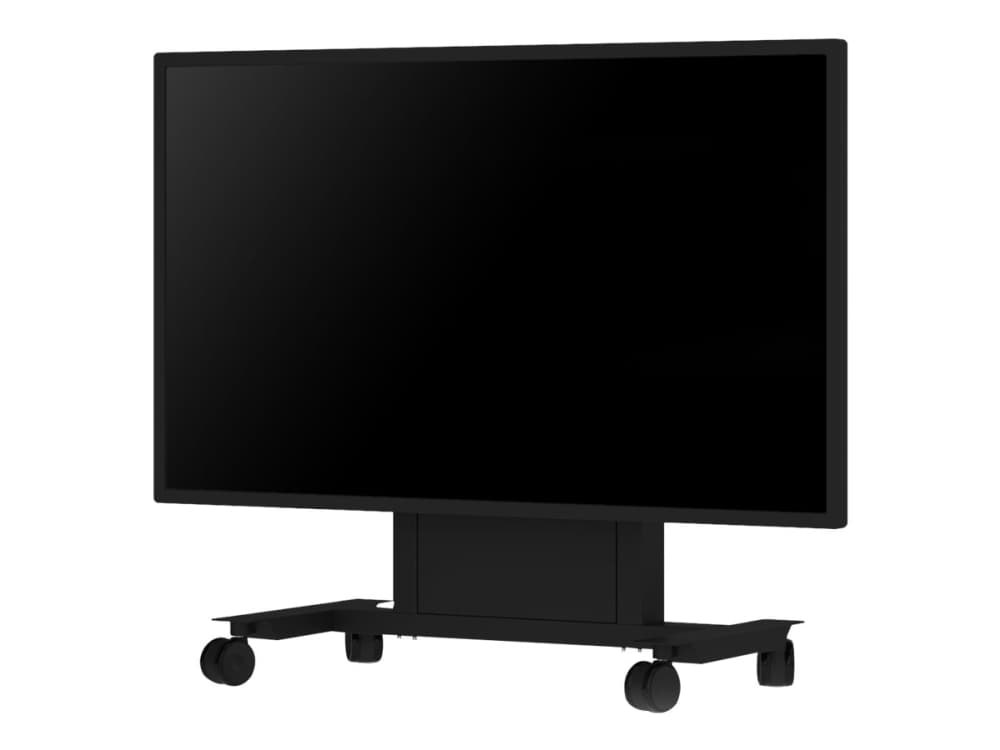 NEC PD02MHA - Vagn (4 hjul) - motoriserad - för platt panel - svart - skärmstorlek: 46"-84" - för InfinityBoard 2.2; 2.2 QL; MultiSync E705, E805, P4