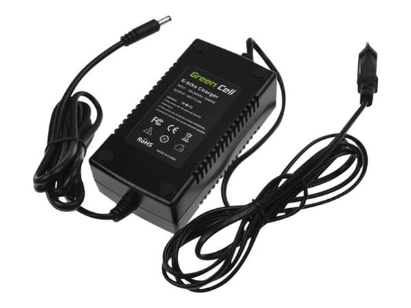 Green Cell - Strømadapter - 2 A (5,5 x 2,1 mm DC-jakk) Sort