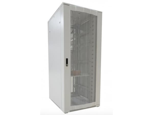 ALLNET 19kaappi 22U W800T1000mm rei'itetyt metalliovet vaaleanharmaa SNB-sarja
