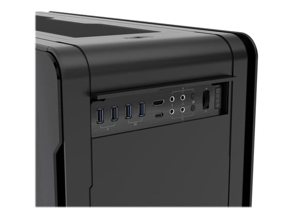 Phanteks Enthoo Elite - Tower - SSI EEB - sidepanel med vindu - ingen strømforsyning - atlasksort - USB/lyd