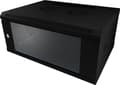 Miniatyrbild 1 av 4: ALLNET ALL-SMC6606SCHWARZ, Väggmonterad rack, 6U, 19 kg, Svart