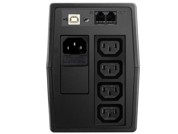 ALLNET ALL90600T, Linje-Interactive, 0,6 kVA, 360 W, 162 V, 290 V, 50/60 Hz