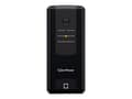 Miniatyrbilde 3 av 5: CyberPower UT Series UT1200EG - UPS - AC 230 V - 700 watt - 1200 VA - enkeltfase - USB - utgangskontakter: 4 - svart