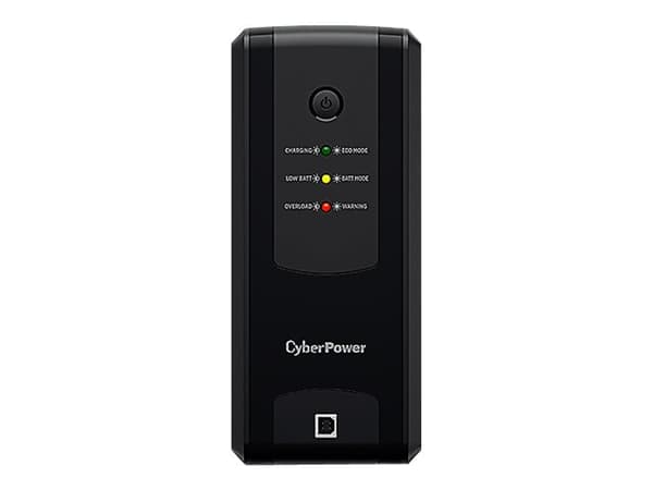 CyberPower UT Series UT1200EG - UPS - AC 230 V - 700 watt - 1200 VA - enkeltfase - USB - utgangskontakter: 4 - svart