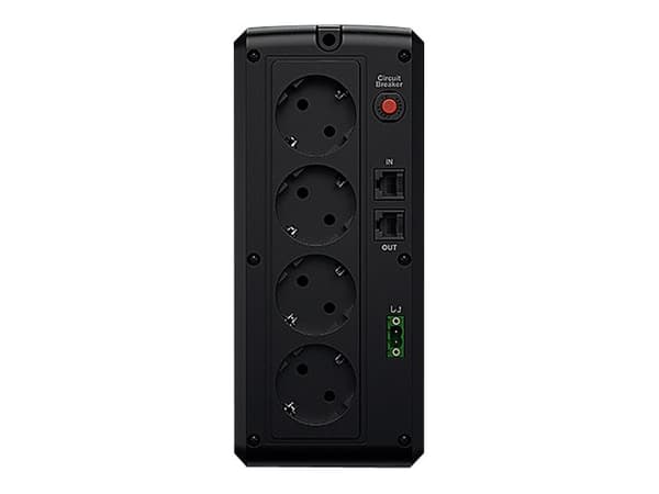 CyberPower UT Series UT1200EG - UPS - AC 230 V - 700 watt - 1200 VA - enkeltfase - USB - utgangskontakter: 4 - svart