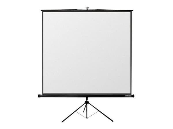 Reflecta CrystalLine Tripod, 2,4 m, 2,4 m, 1:1, Musta, Valkoinen