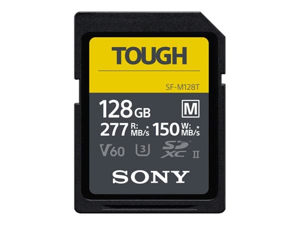 Sony SF-M Series Tough SF-M256T - Flashminnekort - 256 GB - Video Class V60 / UHS-II U3 / Class10 - SDXC UHS-II