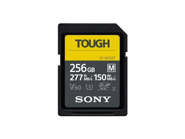 Sony SF-M Series Tough SF-M256T - Flashminnekort - 256 GB - Video Class V60 / UHS-II U3 / Class10 - SDXC UHS-II