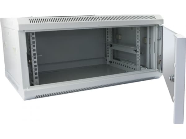 ALLNET ALL-SMC6622GRAU, Väggmonterad rack, 22U, 38 kg, Grå