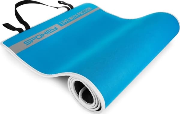 Spokey Fleximat V treningsmatte 180 cm x 60 cm x 0,6 cm blå