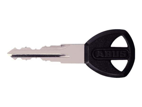 Abus IVERA 7210/85 - Kjede med integrert lås - nøkkel - svart