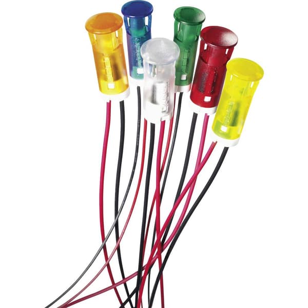 APEM QS103XXB220 LED-signallampa Blå 230 V/AC