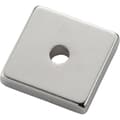 Miniatyrbild 1 av 2: Permanentmagnet Rektangulär (L x B x H) 20 x 19 x 4 mm N35M 1.21 T (max) Gränstemperatur (max.): 100 °C