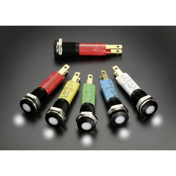Signal Construct SFEU080245 LED-signallampa Röd 24 V/AC, 24 V/DC 2400 mcd