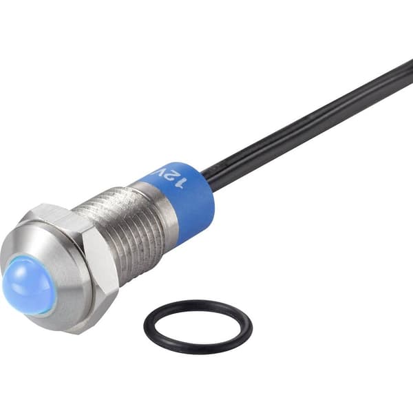TRU COMPONENTS TC-7495168 LED-lampa Blå 12 V DC/AC