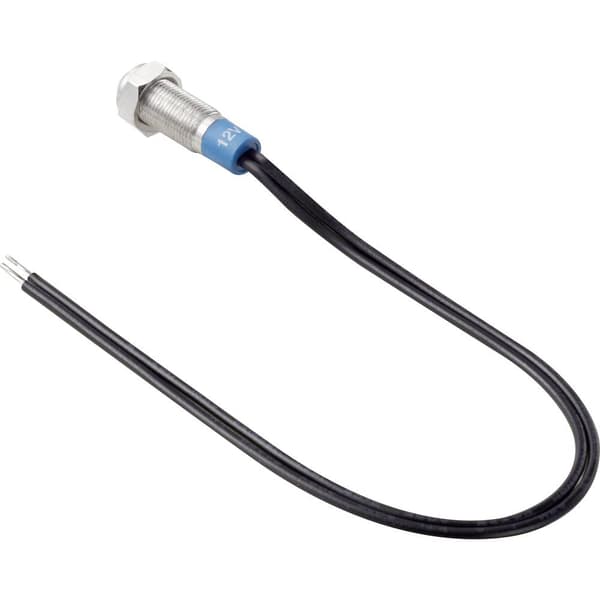TRU COMPONENTS TC-7495128 LED-lampa Röd 12 V DC/AC