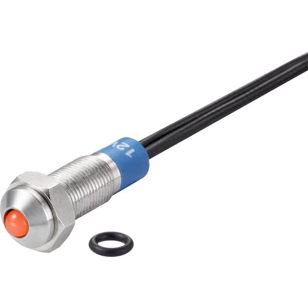 TRU COMPONENTS TC-7495128 LED-lampa Röd 12 V DC/AC