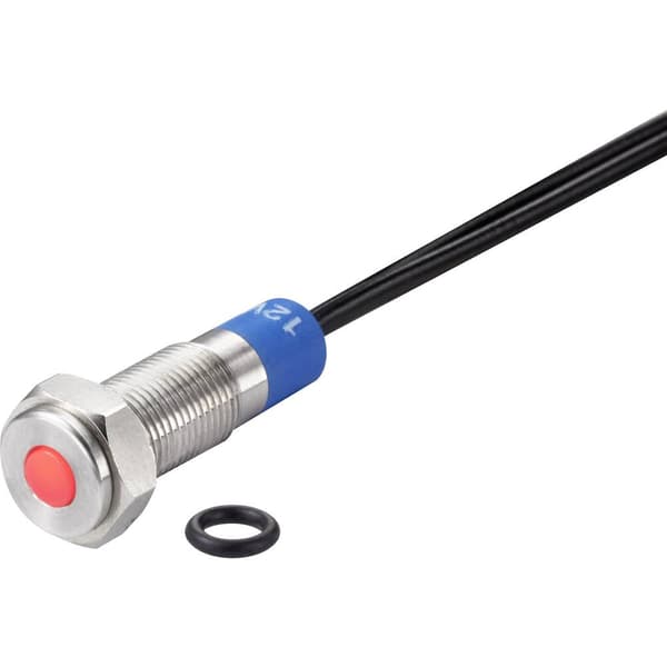 TRU COMPONENTS TC-7495112 LED-lampa Röd 12 V DC/AC