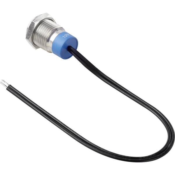 TRU COMPONENTS TC-7495224 LED-lampa Röd 12 V DC/AC