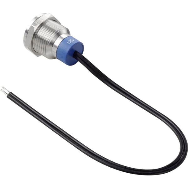 TRU COMPONENTS TC-7495244 LED-lampa Grön 12 V DC/AC