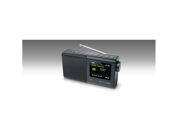Muse M-117 DB, Bærbar, Digitaalinen, DAB,DAB+,FM,PLL, 3 W, TFT, 7,11 cm (2.8")