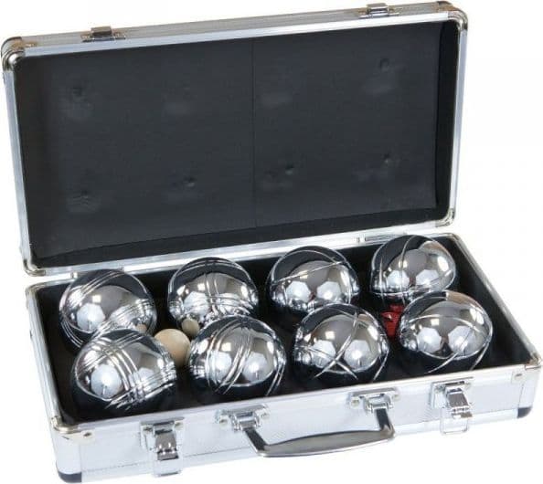 Enero Game Balls 8 stk aluminiumskoffert (K9791)