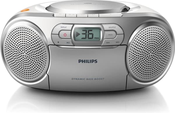 Philips AZ127 - Boomboks - 2 watt - sølv