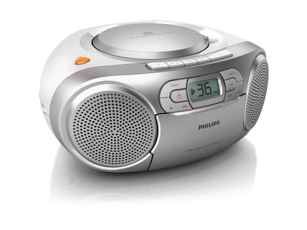 Philips AZ127 - Boomboks - 2 watt - sølv