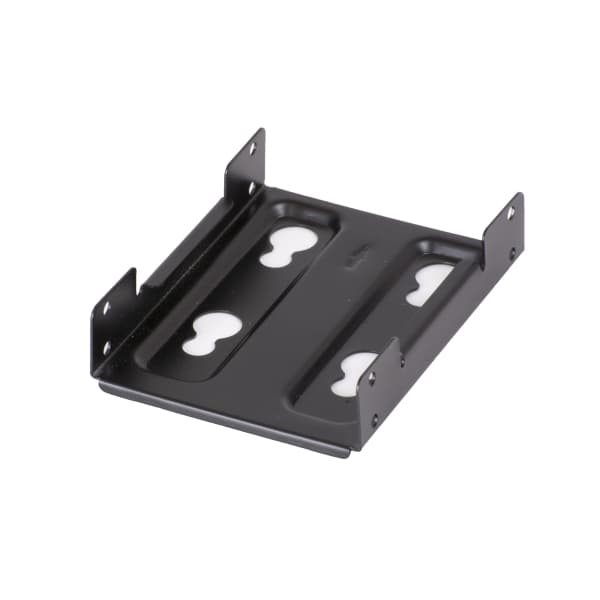 Phanteks - Uttagbar harddiskramme - 3.5" to 2 x 2.5" - svart